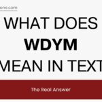 WDYM Meaning in Chat: The Real Answer